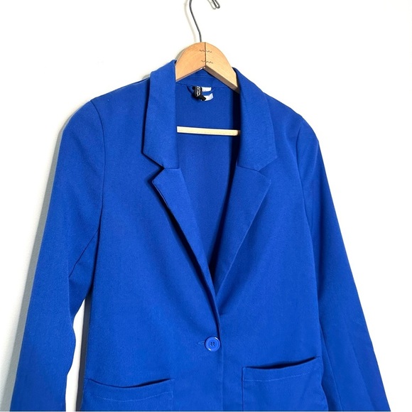 H&M | Divided Cobalt Blue Unlined Blazer - Picture 4 of 7